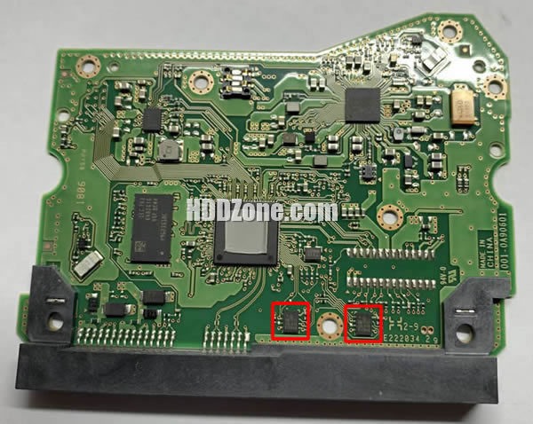 004-0A90601 WD Carte PCB Disque Dur