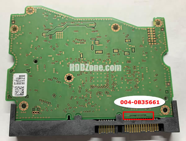004-0B35661 WD Carte PCB Disque Dur