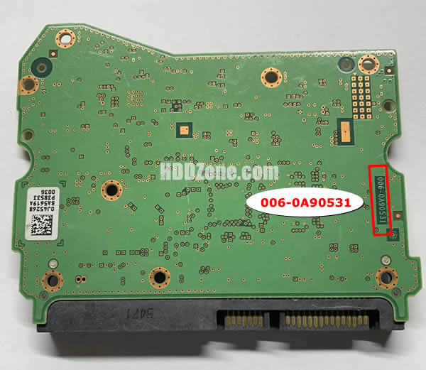 006-0A90531 WD Carte PCB Disque Dur