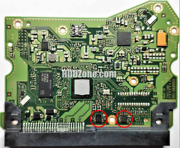 006-0A90551 WD Carte PCB Disque Dur