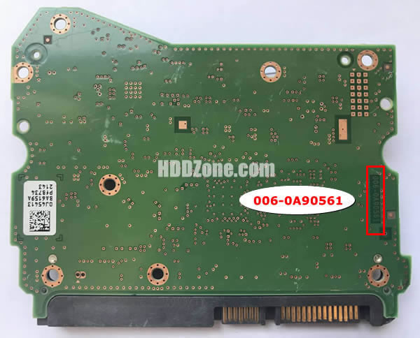 006-0A90561 WD Carte PCB Disque Dur
