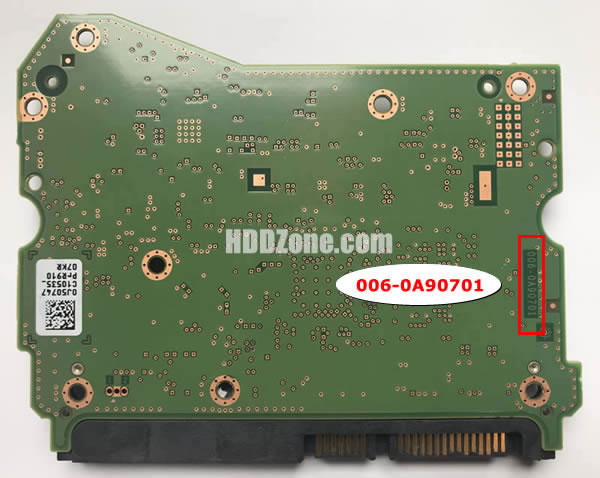 006-0A90701 WD Carte PCB Disque Dur