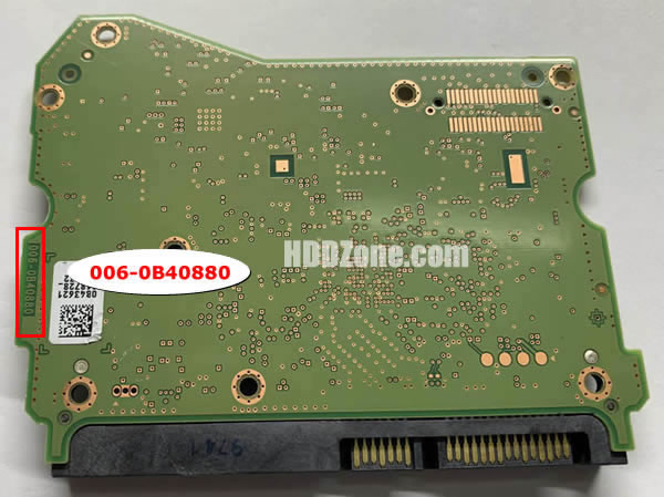 006-0B40880 WD Carte PCB Disque Dur