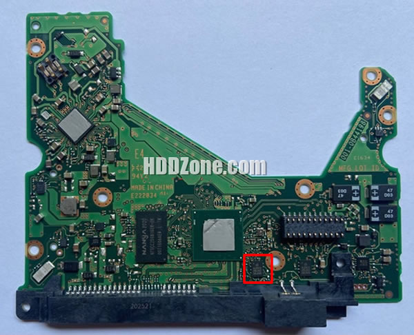 006-0B44198 WD Carte PCB Disque Dur