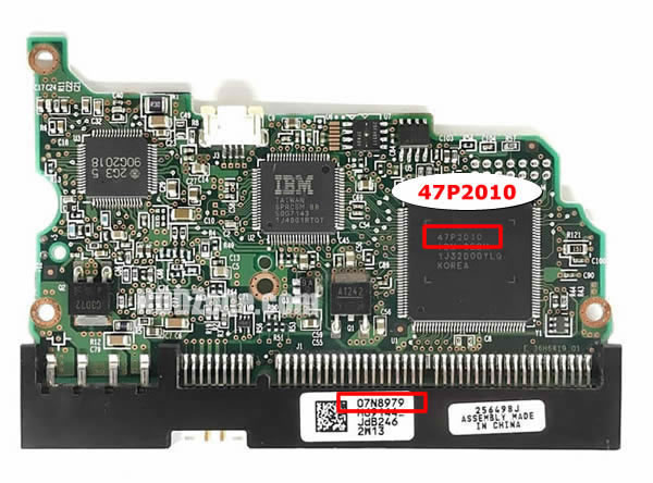 07N8979 Hitachi Carte PCB Disque Dur