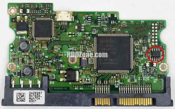 0A29286 Hitachi Carte PCB Disque Dur