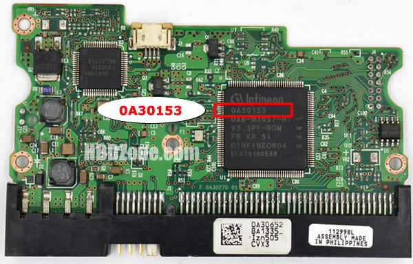 0A30153 Hitachi Carte PCB Disque Dur