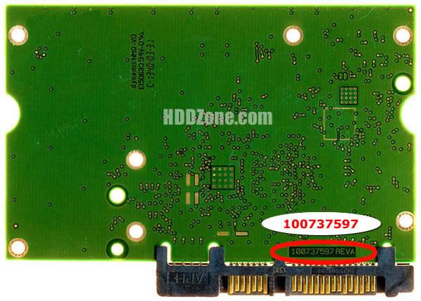 100737597 Seagate Carte PCB Disque Dur