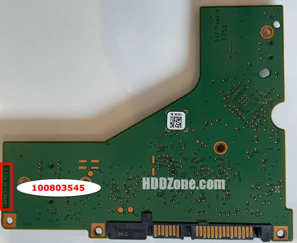 100803545 Seagate Carte PCB Disque Dur