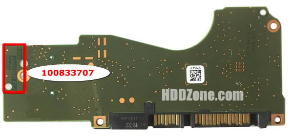 100833707 Seagate Carte PCB Disque Dur