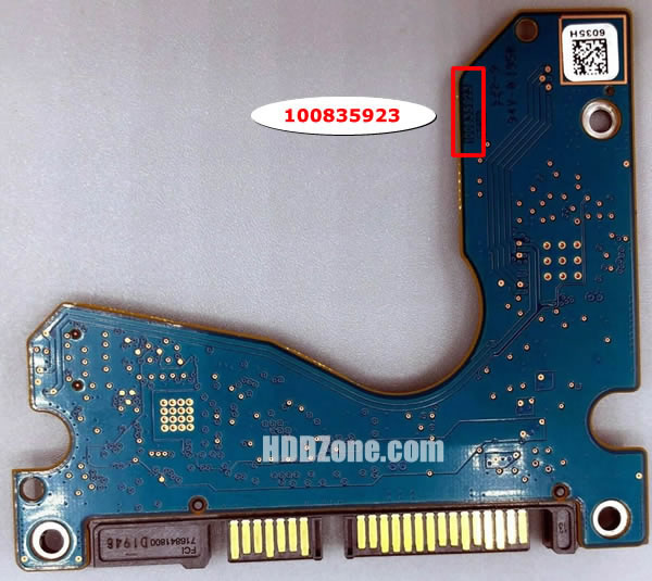 100835923 Seagate Carte PCB Disque Dur
