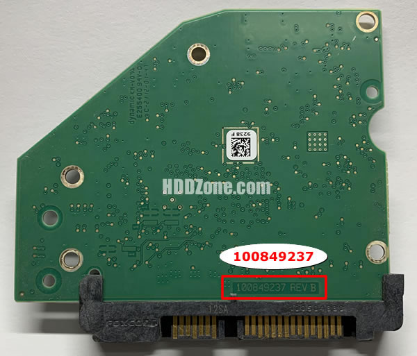 100849237 Seagate Carte PCB Disque Dur