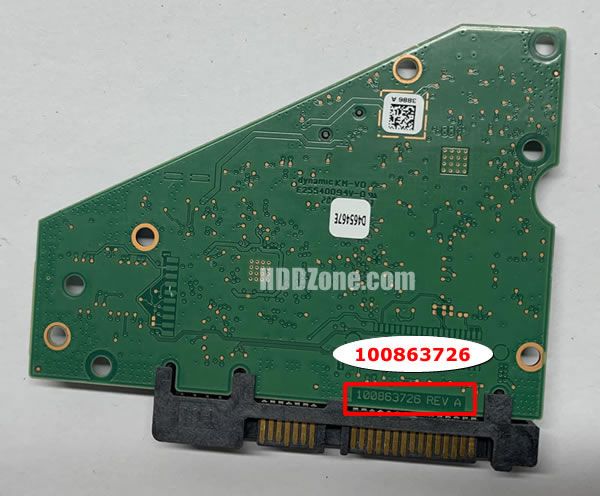 100863726 Seagate Carte PCB Disque Dur