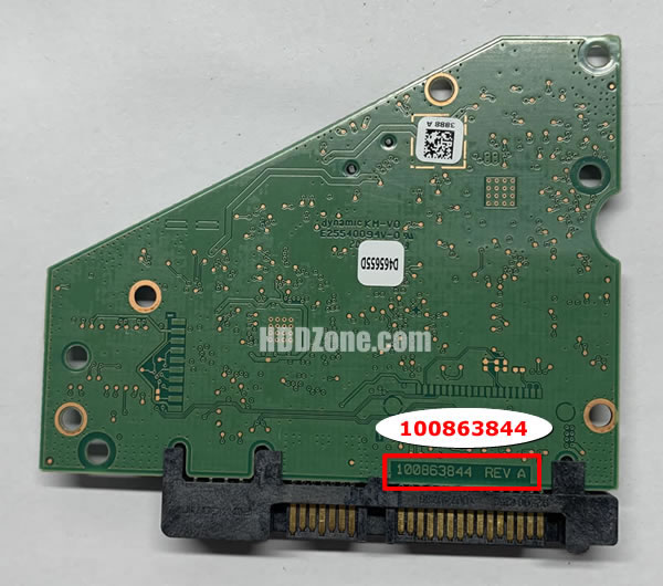 100863844 Seagate Carte PCB Disque Dur