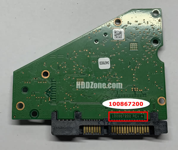 100867200 Seagate Carte PCB Disque Dur