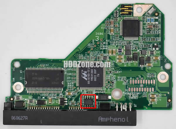 2060-701444-002 WD Carte PCB Disque Dur