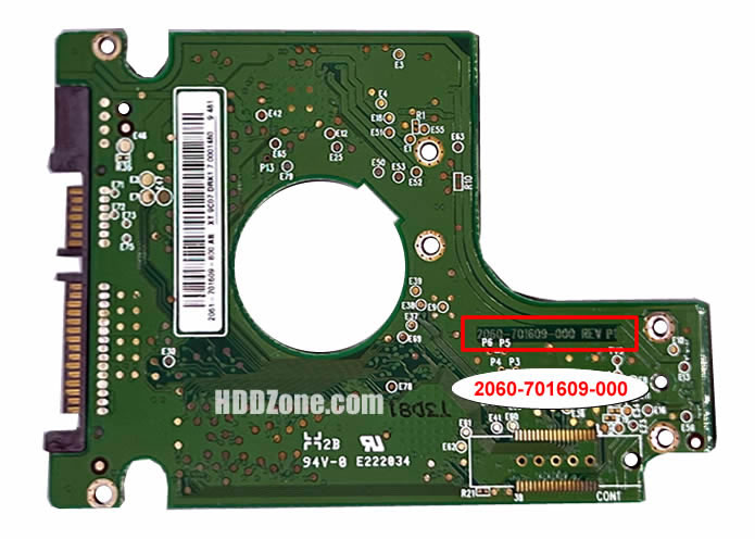 2060-701609-000 WD Carte PCB Disque Dur