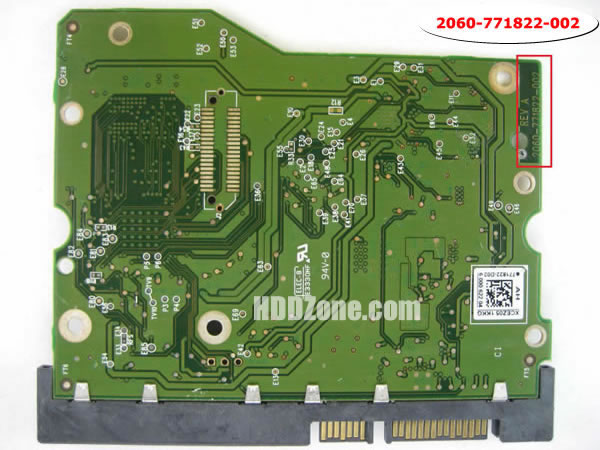 2060-771822-002 WD Carte PCB Disque Dur