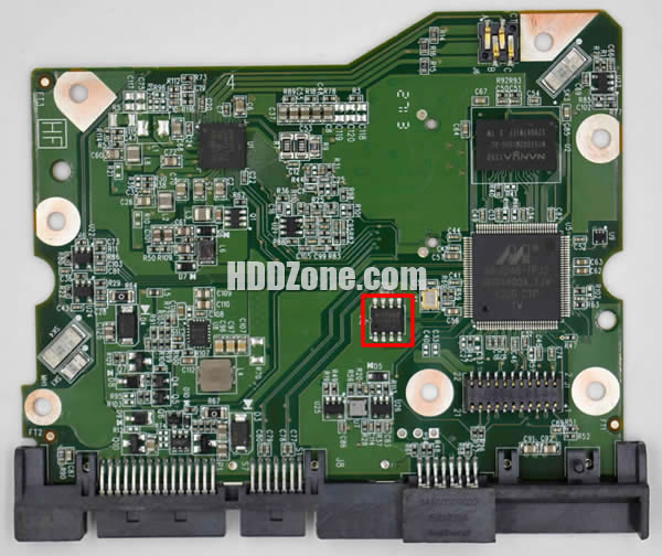 2060-771822-002 WD Carte PCB Disque Dur
