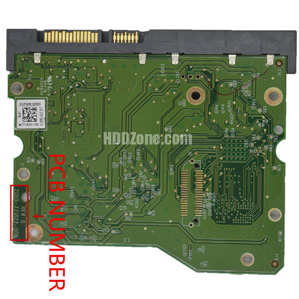 2060-771822-006 WD Carte PCB Disque Dur