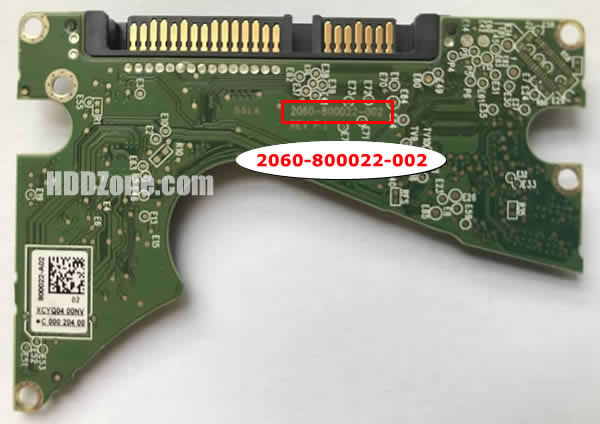 2060-800022-002 WD Carte PCB Disque Dur
