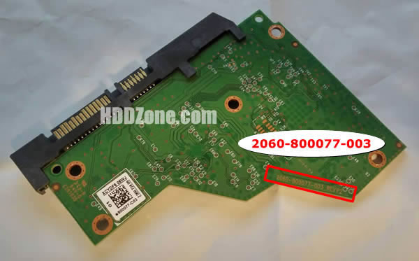 2060-800077-003 WD Carte PCB Disque Dur