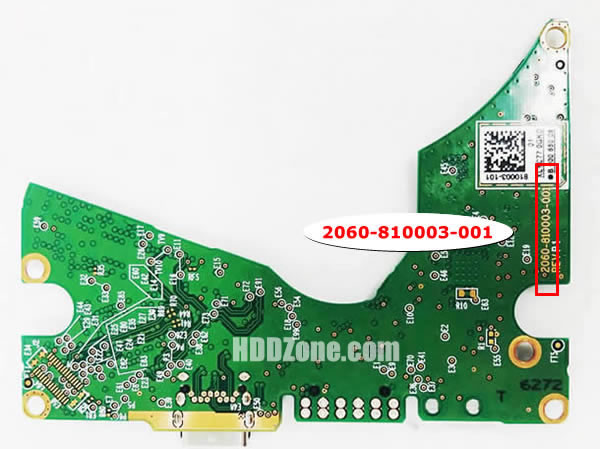 2060-810003-001 WD Carte PCB Disque Dur