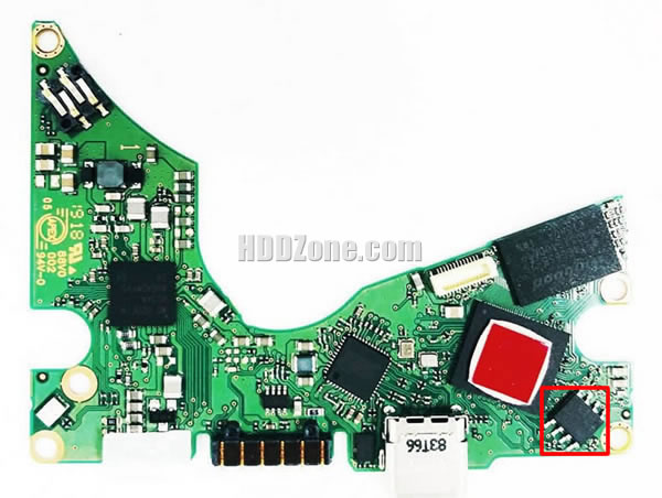 2060-810003-001 WD Carte PCB Disque Dur