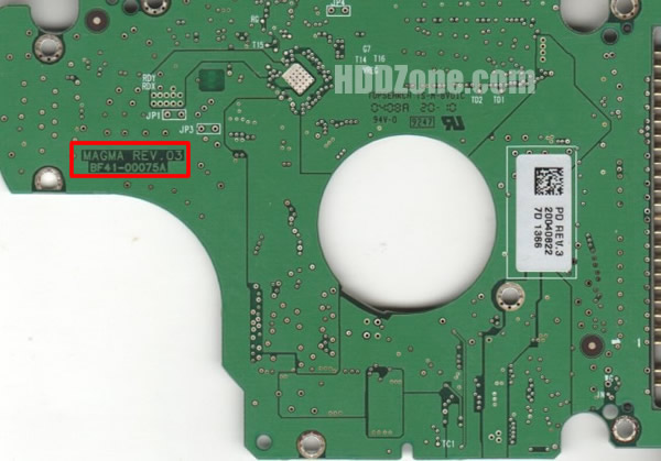 BF41-00075A Samsung Carte PCB Disque Dur