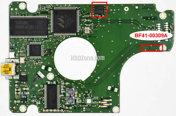BF41-00309A Samsung Carte PCB Disque Dur