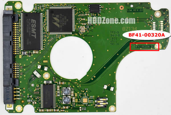 BF41-00320A Samsung Carte PCB Disque Dur
