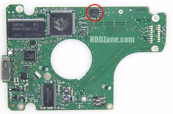 BF41-00338A Samsung Carte PCB Disque Dur