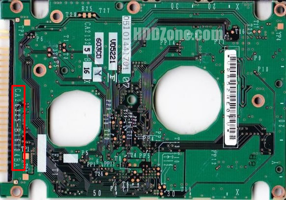CA26325-B16104BA Fujitsu Carte PCB Disque Dur