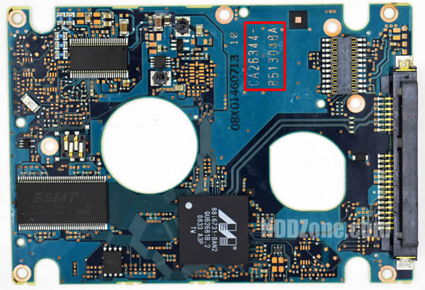 CA26344-B51304BA Fujitsu Carte PCB Disque Dur