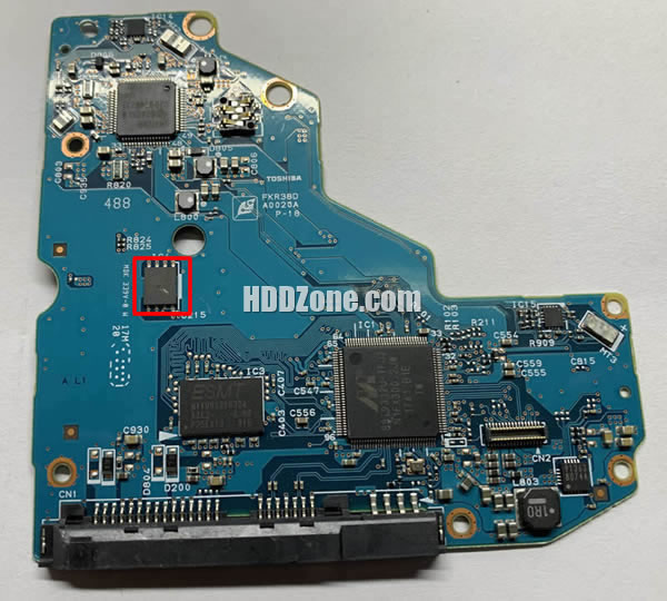 G0020A Toshiba Carte PCB Disque Dur
