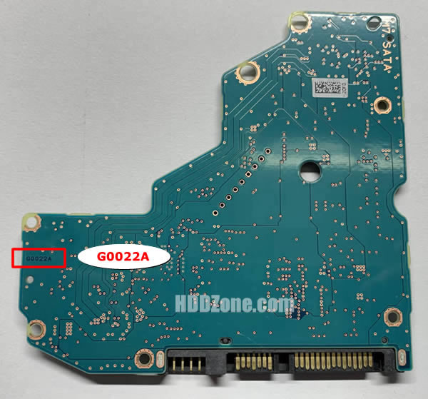 G0022A Toshiba Carte PCB Disque Dur