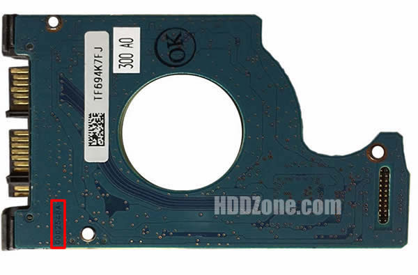G002548A Toshiba Carte PCB Disque Dur