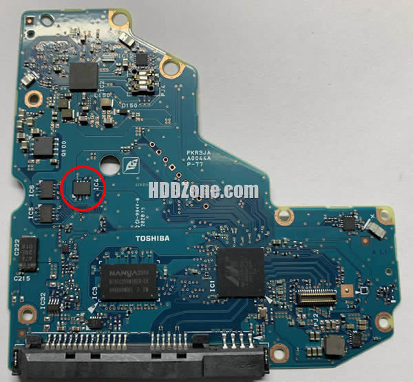 G0044A Toshiba Carte PCB Disque Dur