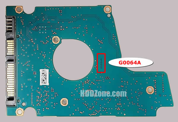 G0064A Toshiba Carte PCB Disque Dur
