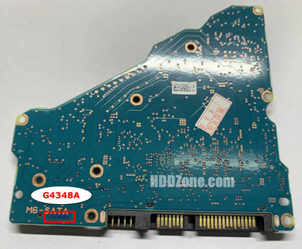 G4348A Toshiba Carte PCB Disque Dur
