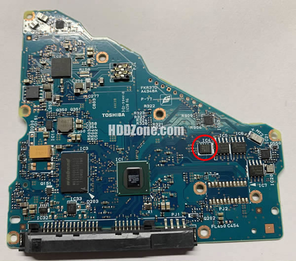 G4348A Toshiba Carte PCB Disque Dur