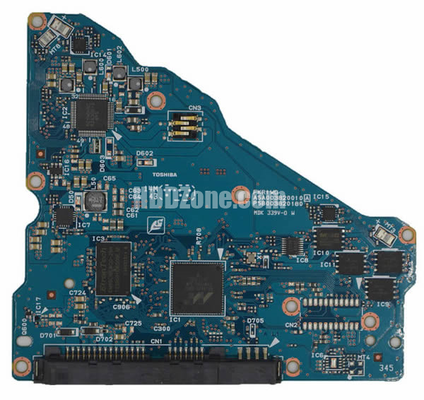 G3820A Toshiba Carte PCB Disque Dur